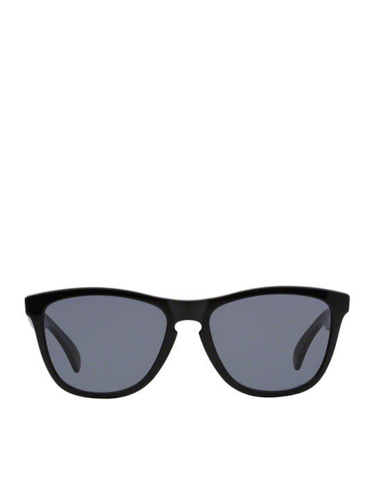 Oakley Frogskins Men's Sunglasses with Black Plastic Frame and Black Lens OO9013-24