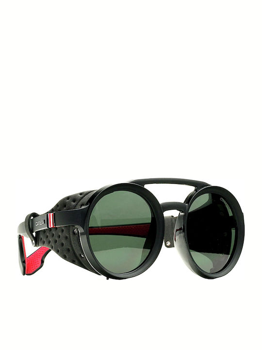 Carrera Мъжки Слънчеви Очила с Черна Пластмасова Рамка и Сиви Стъкла 5046/S 807/QT
