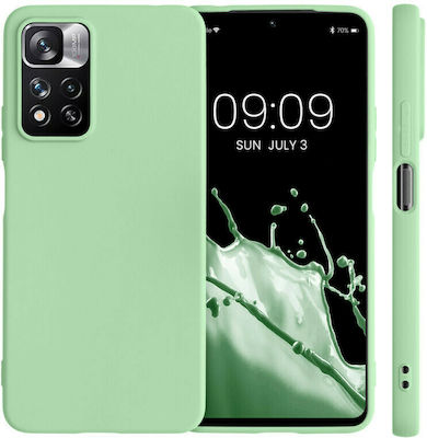 KWmobile TPU Umschlag Rückseite Silikon Mint Matte (Redmi Note 11 Pro) 56675.50