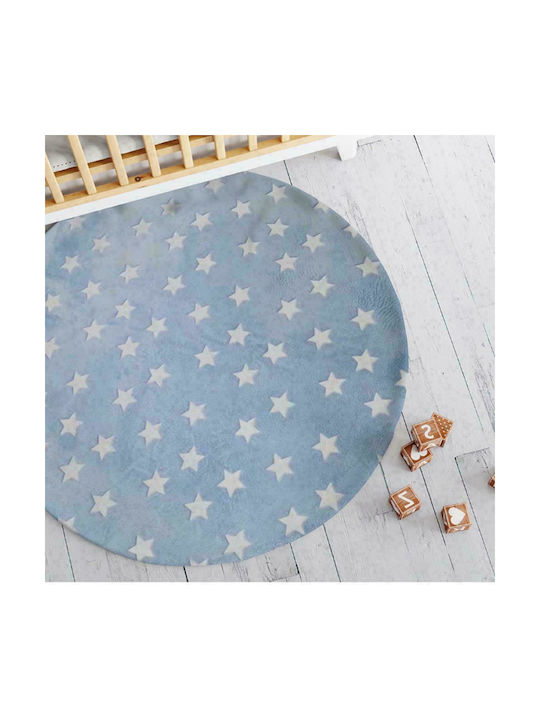 Borea Starlight Kinder Teppich Sterne Ciell 140x200cm