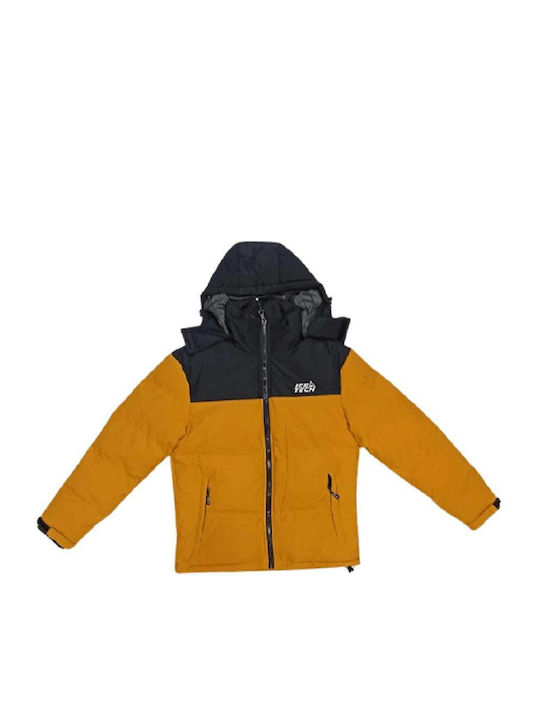 Winter Jacke Puffer Gelb