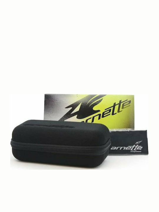 Arnette Stripe Мъжки Слънчеви Очила със Сив Пластмасов Рамка и Сиви Огледални Стъкла