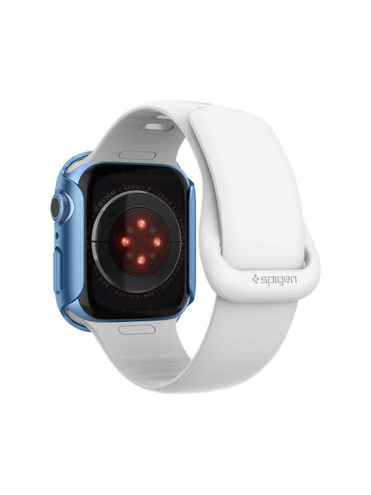 Spigen Thin Fit Plastic Case Metallic Blue for Apple Watch 45mm