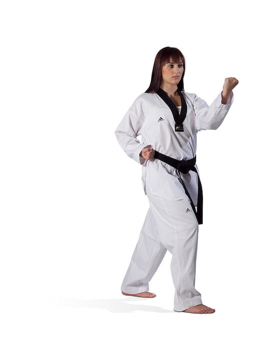 Adidas TKD WTF 1025 Στολή Taekwondo Ενηλίκων/Παιδική Λευκή