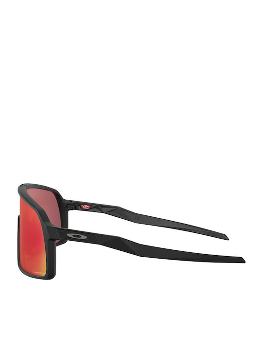 Oakley Sutro Men's Sunglasses with Black Plastic Frame and Orange Mirror Lens OO9406-11