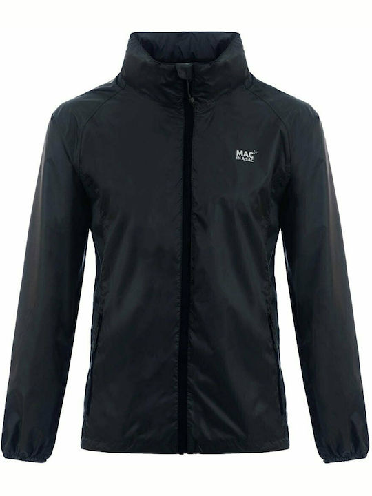 Mias Origin Μπουφάν Αδιάβροχο Jet Black