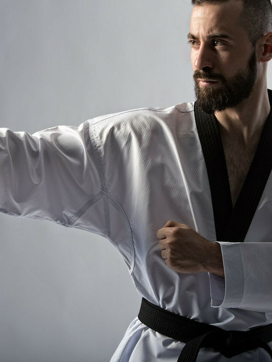 adidas Fighter III Stripes Taekwondo Dobok Adults/Kids White