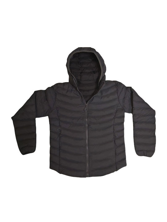 Χειμωνιάτικο Μπουφάν Puffer Μαύρο