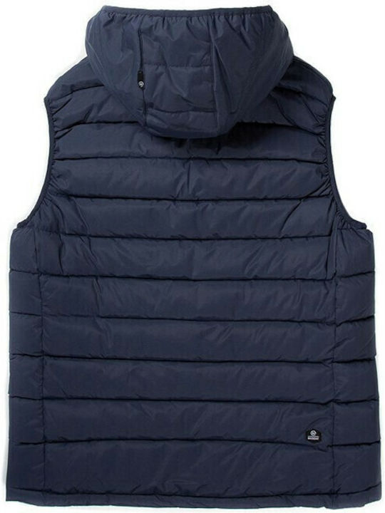 Αμάνικο Μπουφάν Puffer Navy Blue