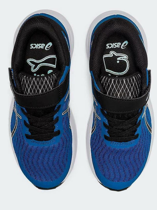 Patriot 12 PS Kids Sports Shoes Running with Hoop & Loop Closure Blue