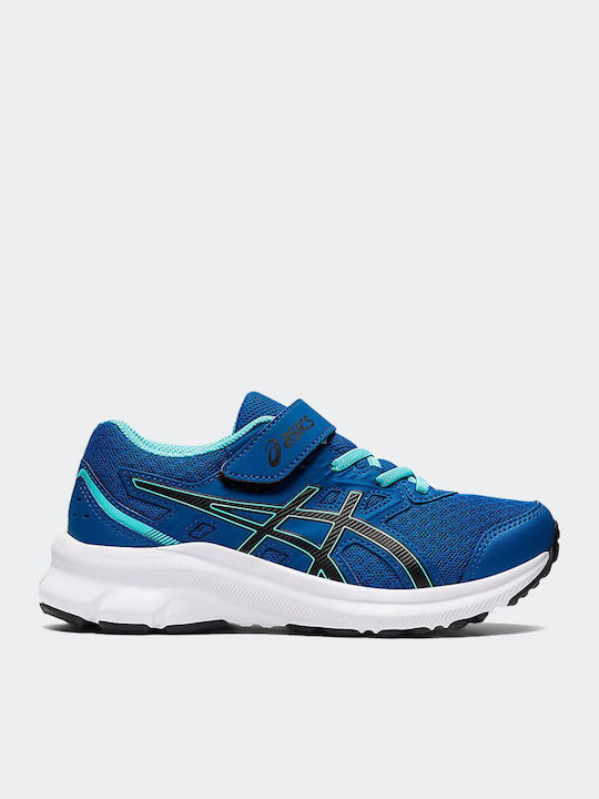 Jolt 3 Kids Sports Shoes Running with Hoop & Loop Closure Blue