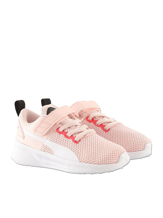 Flyer Runner Kids Sports Shoes Running with Hoop & Loop Closure Pink