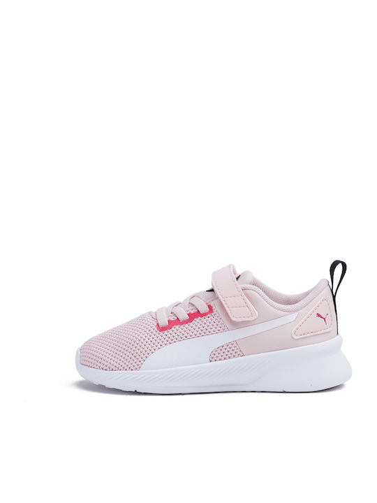 Flyer Runner Kids Sports Shoes Running with Hoop & Loop Closure Pink