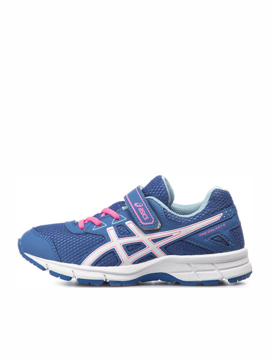Gel Galaxy 9 Αθλητικά Παιδικά Παπούτσια Running με Σκρατς Μπλε