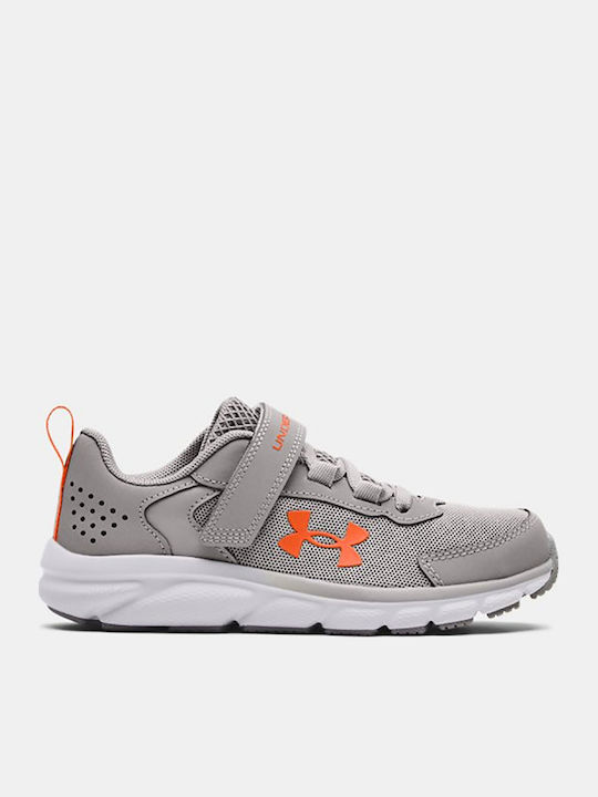 Assert 9 Kids Sports Shoes Running with Hoop & Loop Closure Gray