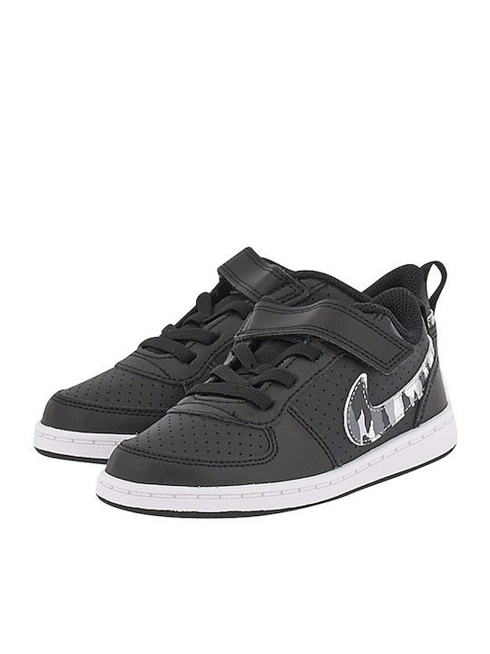 Nike Kids Sports Shoes Court Borough Low Black