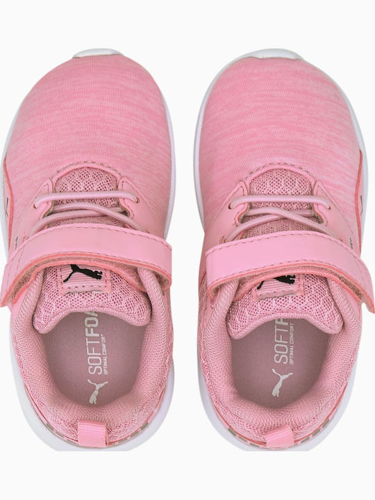 Comet V Baby Trainers Αθλητικά Παιδικά Παπούτσια Running με Σκρατς Ροζ