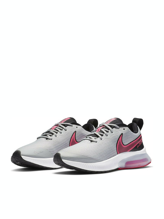 Air Zoom Arcadia Αθλητικά Παιδικά Παπούτσια Running με Κορδόνια Γκρι