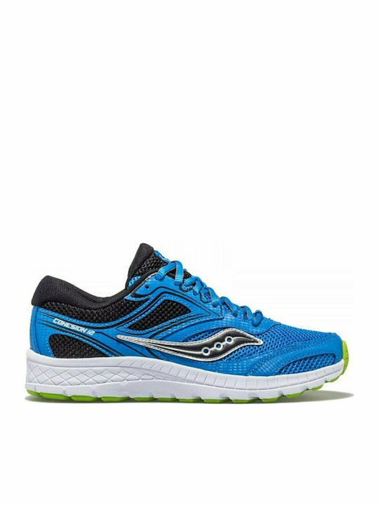 S-Cohesion 12 Αδιάβροχα Αθλητικά Παιδικά Παπούτσια Running με Κορδόνια Μπλε