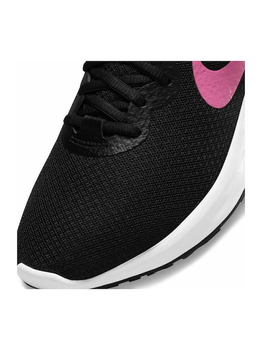 Revolution 6 Next Nature Sport Shoes Running Black / Hyper Pink / Iron Grey