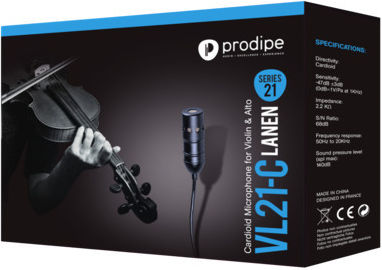 Prodipe VL21-C Πυκνωτικό Μικρόφωνο XLR Shock Mounted για Studio