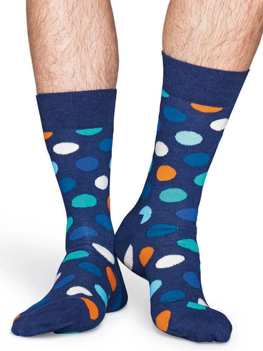 Happy Socks Men's Patterned Socks Blue