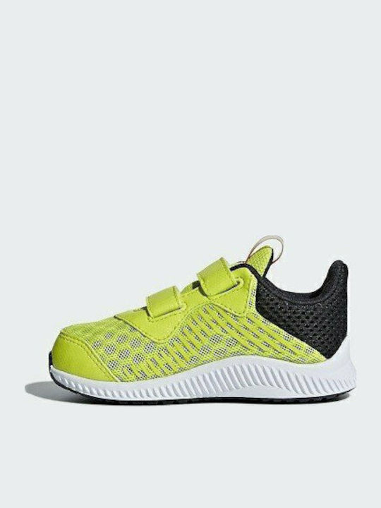Fortarun Αθλητικά Παιδικά Παπούτσια Running με Σκρατς Κίτρινα