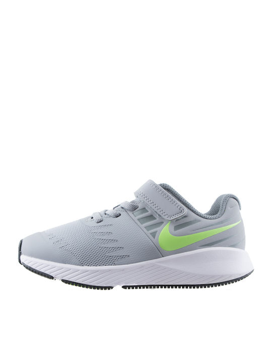 Star Runner Star Runner PSV Kids Sports Shoes Running with Hoop & Loop Closure Gray
