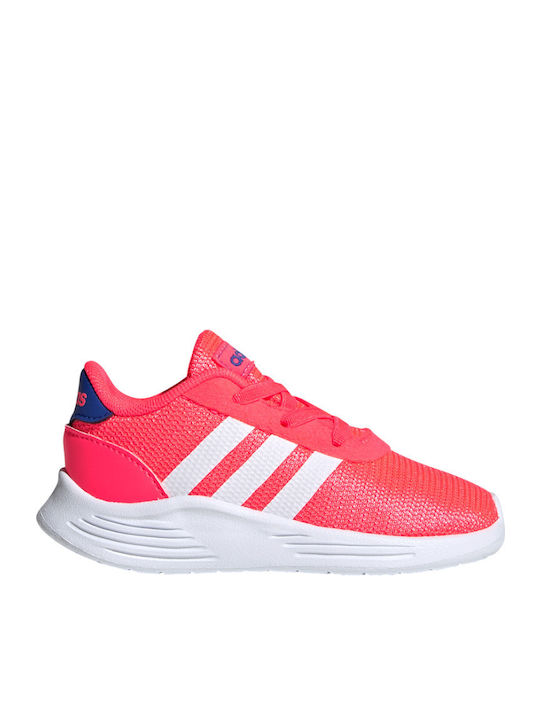 Lite Racer 2.0 I Αθλητικά Παιδικά Παπούτσια Running με Κορδόνια Signal Pink / Cloud White / Power Pink / Coral