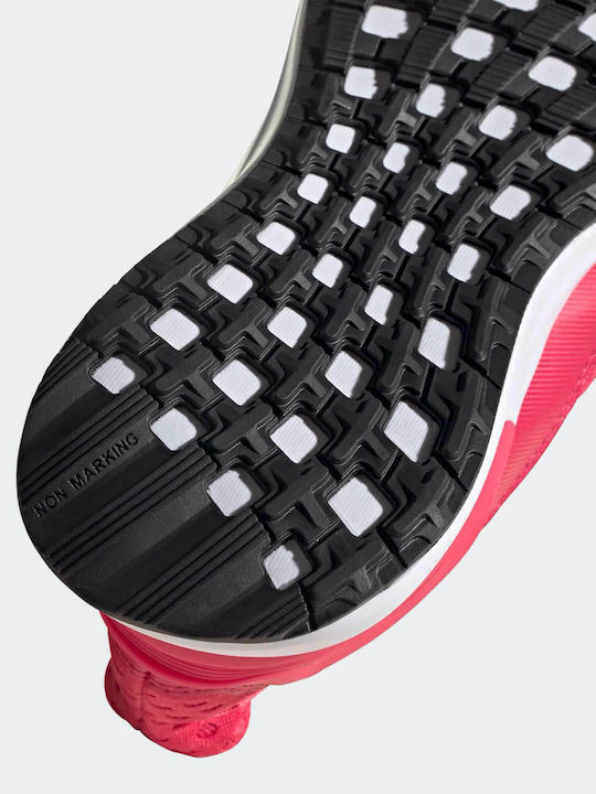 RapidaRun J Αθλητικά Παιδικά Παπούτσια Running με Κορδόνια Power Pink / Glow Pink / Core Black