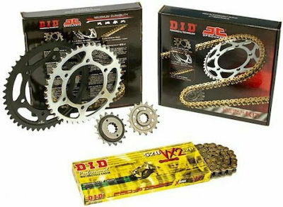 DID Chain & Sprocket Kit (15-46-520) for Ducati Monster 620 2002-2003