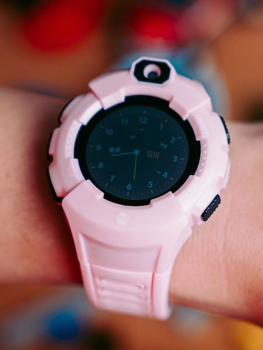Forever Kids' Smartwatch Care Me 2G with GPS & Camera Pink