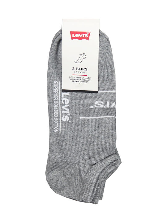 Levi's Cut Men's Socks Gray 2Pack