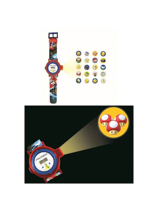 Lexibook Kids Digital Watch with Rubber/Plastic Strap Multicolour