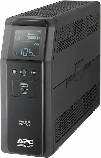 APC Back UPS Pro 1200 UPS Line-Interactive 1200VA 720W cu 6 IEC Prize