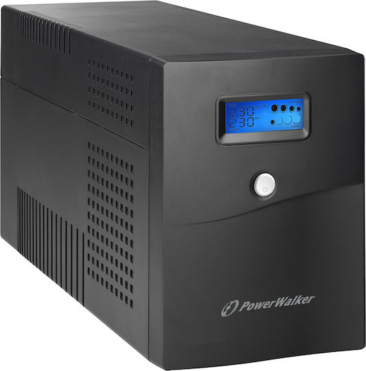 Powerwalker VI 3000 SCL UPS Line-Interactive 3000VA 1800W с 4 Schuko Гнезда