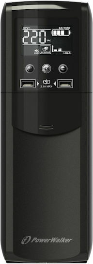 Powerwalker VI 1200 CSW UPS Line-Interactive 1200VA 720W with 4 Schuko Power Plugs