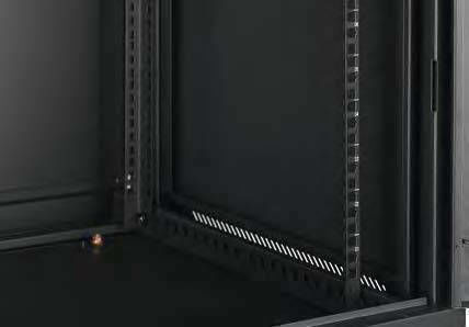 Safewell Επιδαπέδια Καμπίνα Rack 42U Ασυναρμολόγητη 60x60x205cm Μαύρο SNB6642
