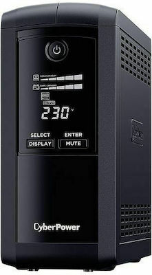 CyberPower VP1000EILCD UPS Line-Interactive 1000VA 550W with 6 IEC Power Plugs