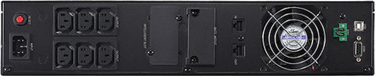 CyberPower OLS1500ERT2U UPS On-Line 1500VA 1200W με 6 IEC Πρίζες