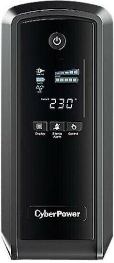 CyberPower CP550EPFCLCD UPS Line-Interactive 550VA 350W with 6 Schuko Power Plugs