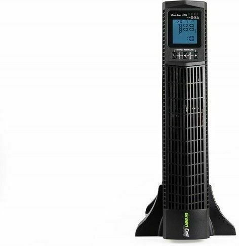 Green Cell RTII UPS On-Line 2000VA 1800W with 6 IEC Outlets