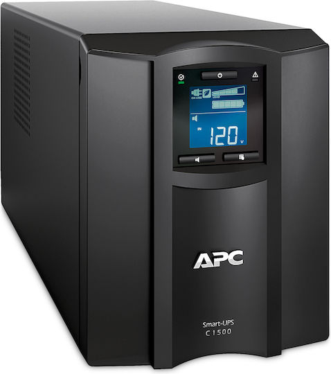 APC Smart-UPS C 1500 Line-Interactive 1500VA 900W with 8 IEC Power Plugs