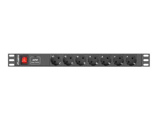 Lanberg Πολύπριζο Rack PDU-07F-0200-IEC-BK 1τμχ