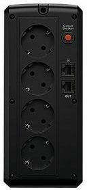 CyberPower UT1050EG UPS Line-Interactive 1050VA 630W με 4 Schuko Πρίζες