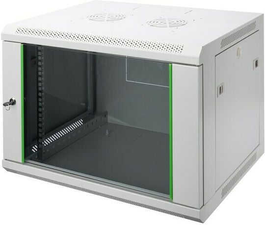 Digitus Επιτοίχια Καμπίνα Rack 16U 60x45x81.6cm Λευκό 16-U-EC