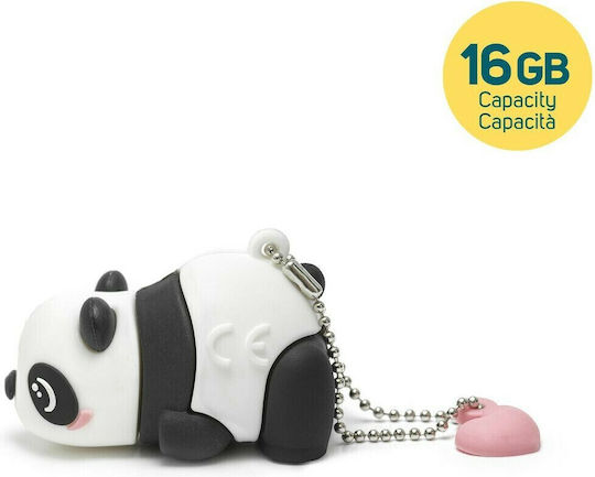 Legami Milano Panda 16ГБ USB 3.0 Стик Бял