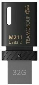 TeamGroup M211 256GB USB 3.2 Stick Μαύρο
