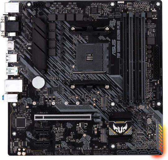 Asus TUF Gaming A520M-Plus WiFi Motherboard Micro ATX με AMD AM4 Socket 90MB17F0-M0EAY0