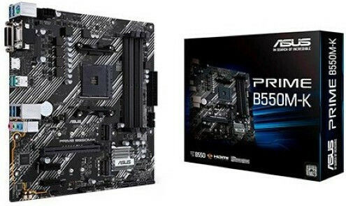 Asus Prime B550M-K Motherboard Micro ATX με AMD AM4 Socket 90MB14V0-M0EAY0
